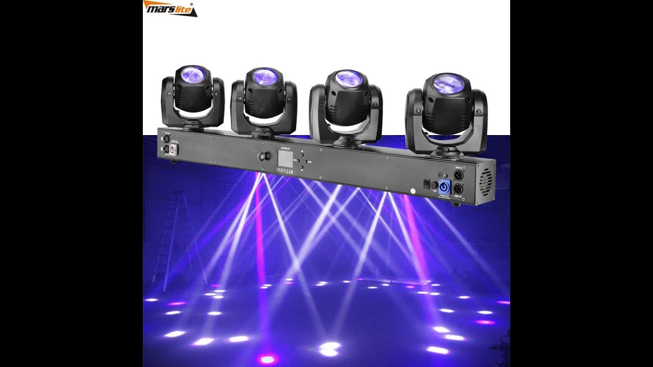 Marslite 32Watt 4 Head Mini Beam Bar
