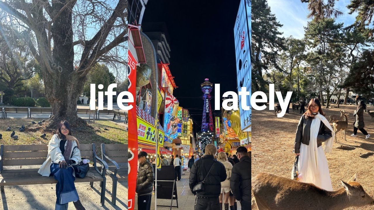 osaka travel vlog 🇯🇵 | first time in osaka, universal studios japan & new year