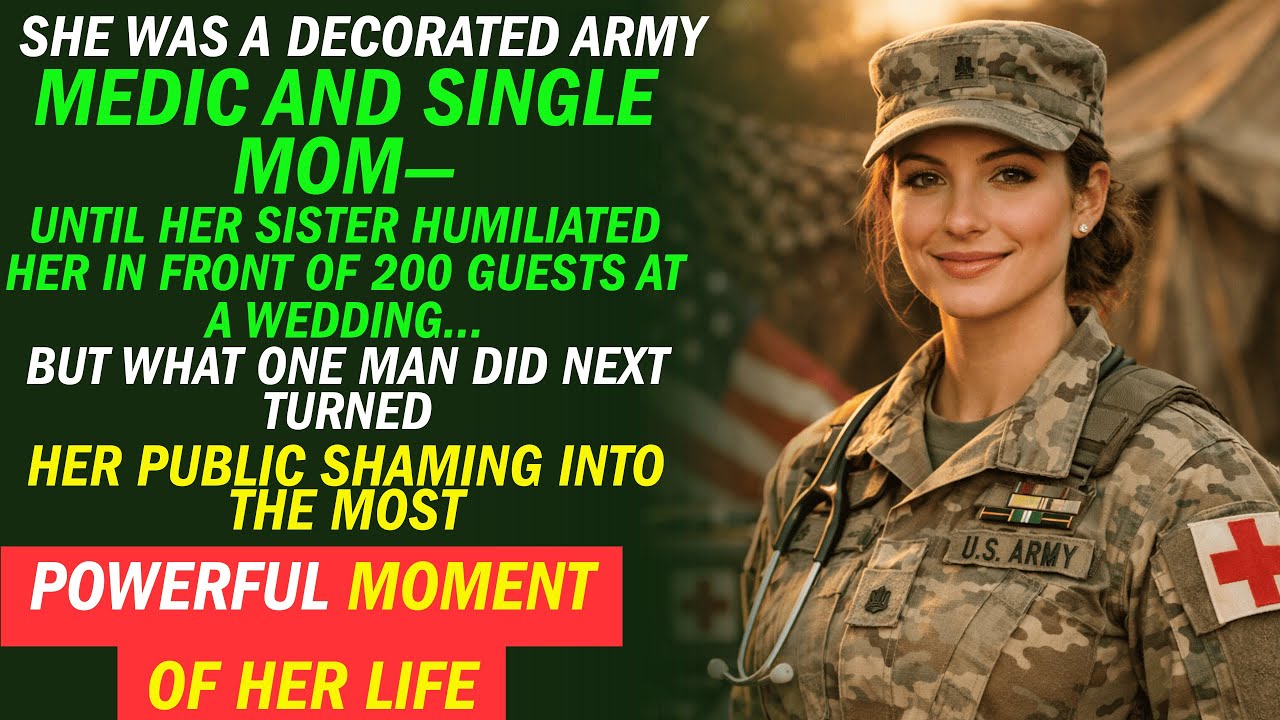 How a Decorated Army Medic Was Publicly Shamed by Her Own Family—Until One Man Stood Up and Changed