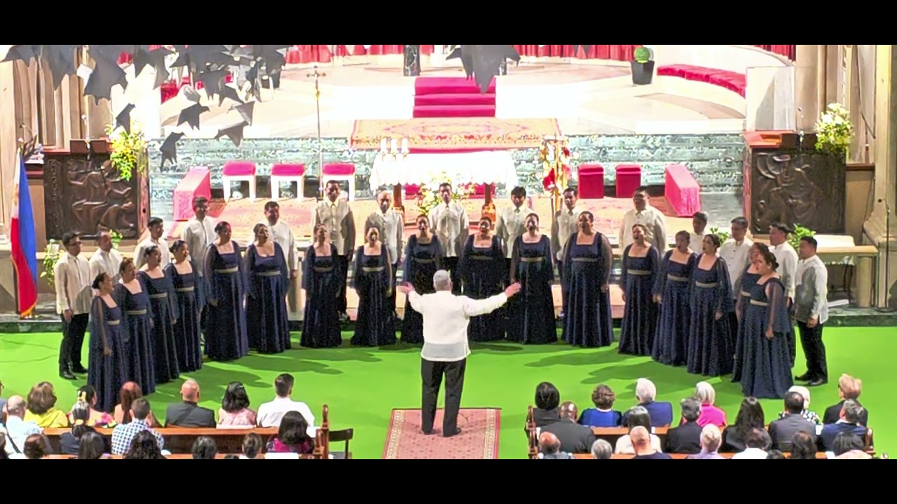 HESUS NG AKING BUHAY  -Ateneo Chamber Singers Conductor Sir. Jonathan Velasco Vienna, AUSTRIA