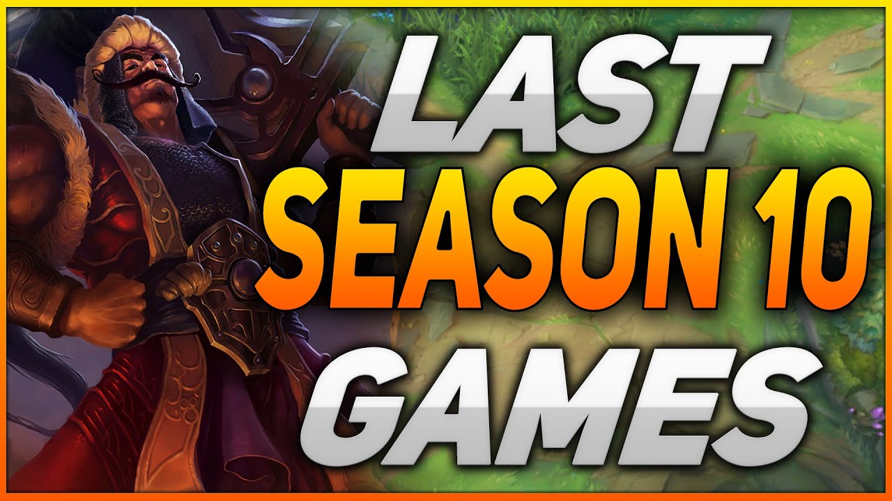 The last games of Season 10 Tryndamere (Rank 1 Tryndamere) | RANGERZX