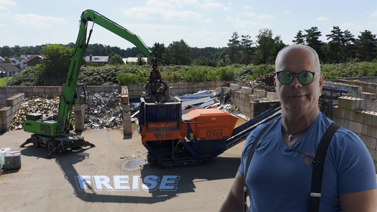 Bei der Albert Freise GmbH mit dem Impaktor 1250 D