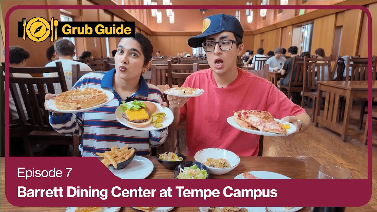 This ASU dining hall has sushi and an ice cream machine 🍣🍦 | Sun Devil Grub Guide S1E7