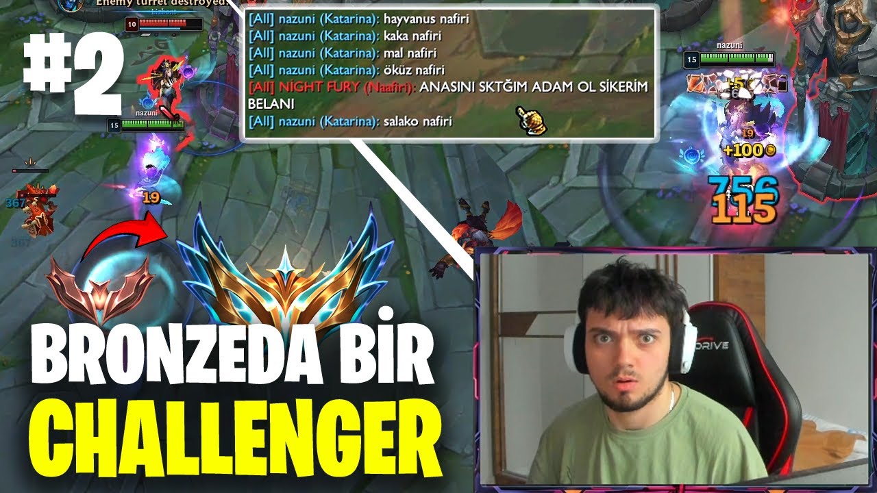 BRONZ ELODA BİR CHALLENGER OYNARSA #2
