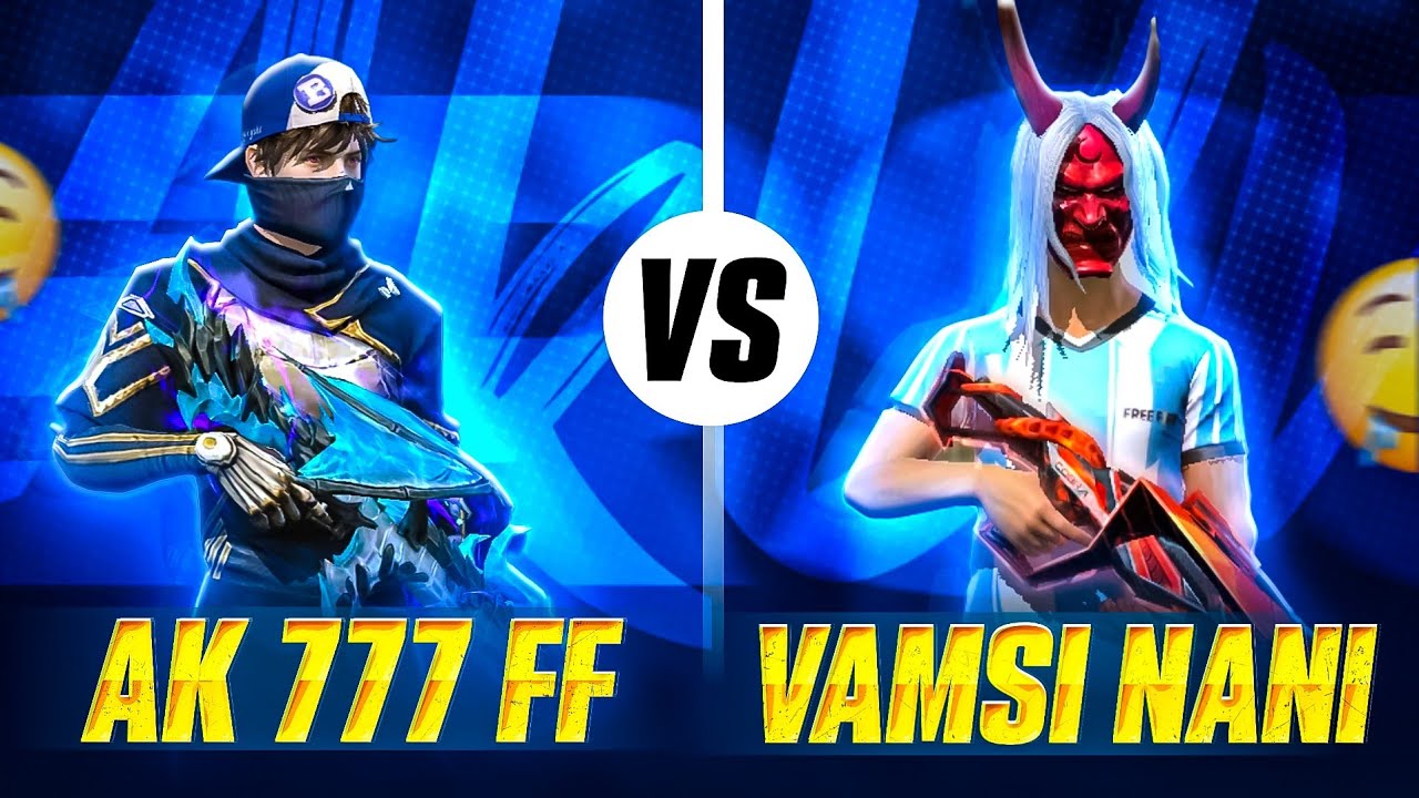 @vamsinanigaming01 VS AK 777 FF😡🔥who will win?😳|Garena Free Fire Telugu ❤️|