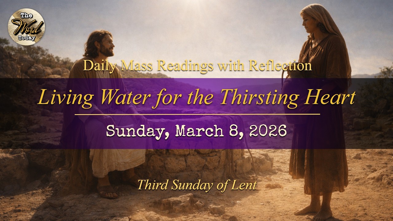 Living Water for the Thirsting Heart – Sunday, March 8, 2026