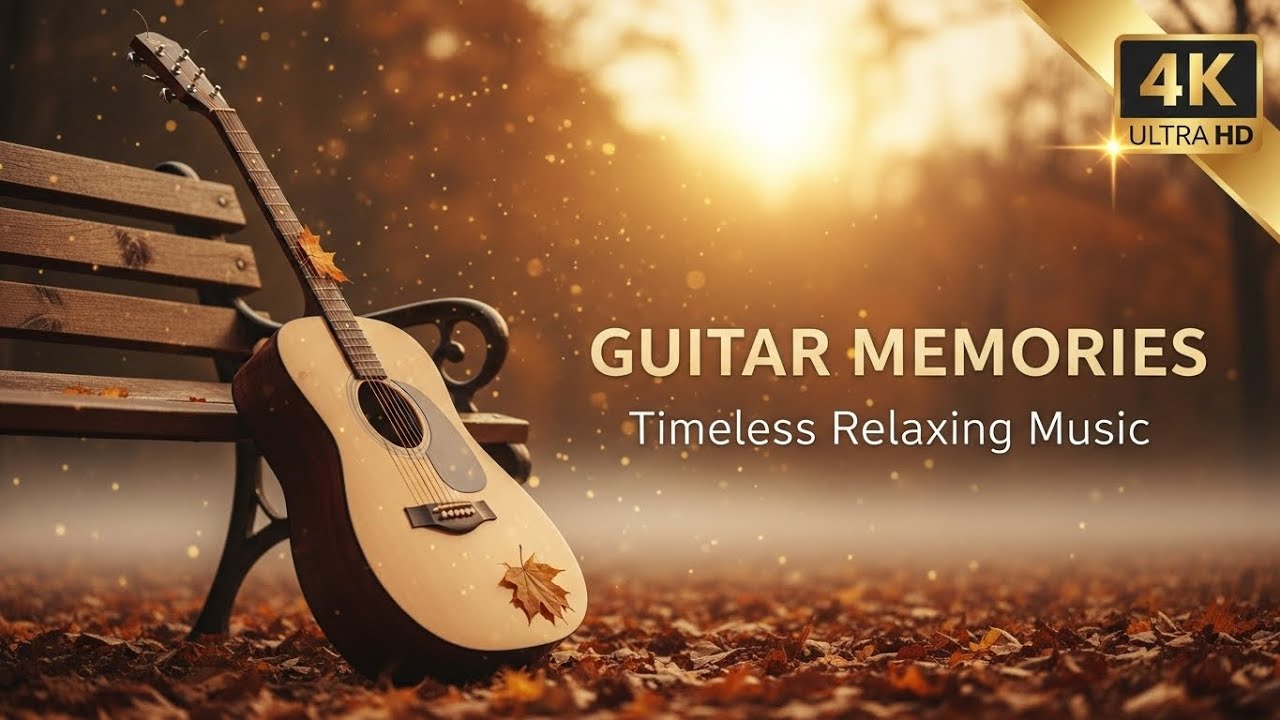 Peaceful Romantic Guitar Music 🎶 | Instrumental Oldies for Love & Relaxation