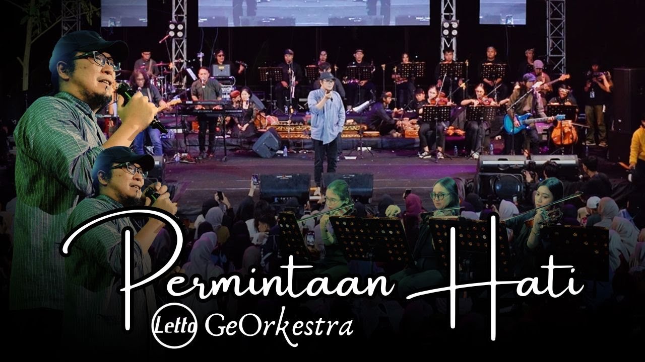 PERMINTAAN HATI - LETTO FEAT. GEORKESTRA || LIVE GEOPARK NIGHT SPECTA 2025