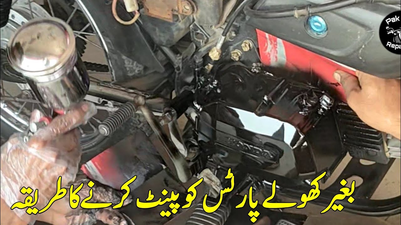 half restoration karvayen apni bike ko bilkul fresh banaen || Mini budget restoration