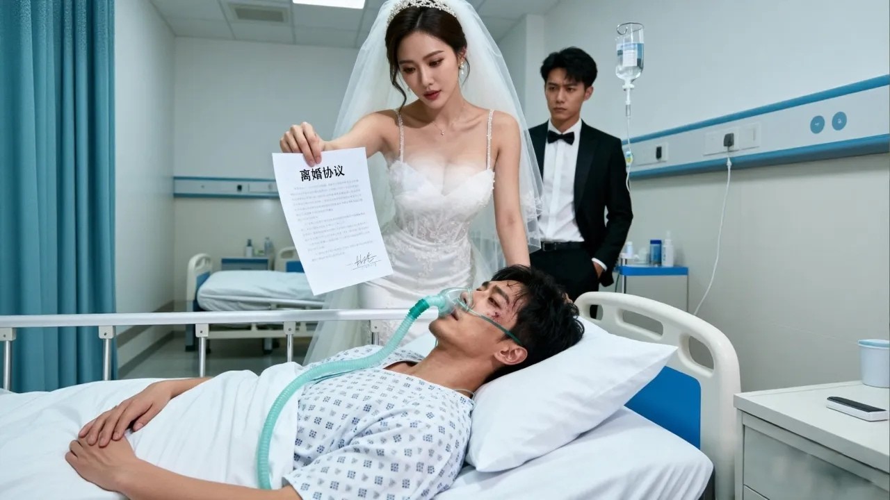 丈夫捐肝救妻，妻子醒來卻遞上離婚協議！殊不知他是世界首富，前妻當場破產跪求原諒！【ZYDJ】#短劇 #逆襲 #美女 #窮小子