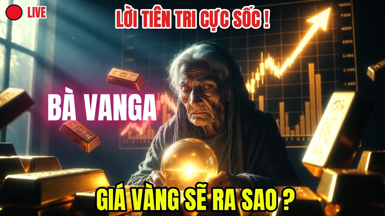 🔴 LIVE: PHÂN TÍCH Thực hư tiên tri chấn động của bà Vanga về giá vàng năm 2026 đang dần ứng nghiệm?