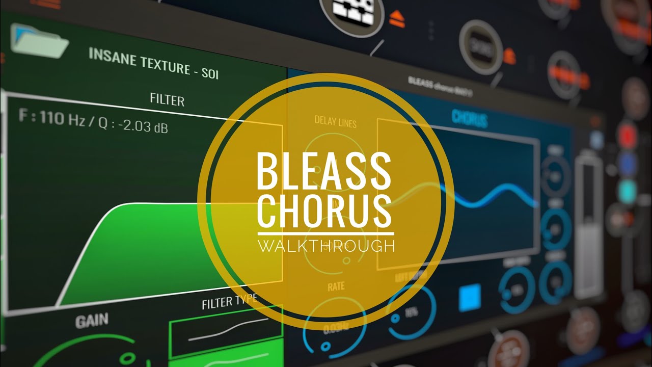 BLEASS Chorus (Desktop /iOS) Walkthrough demo on synths, percussion, samples, vocals.