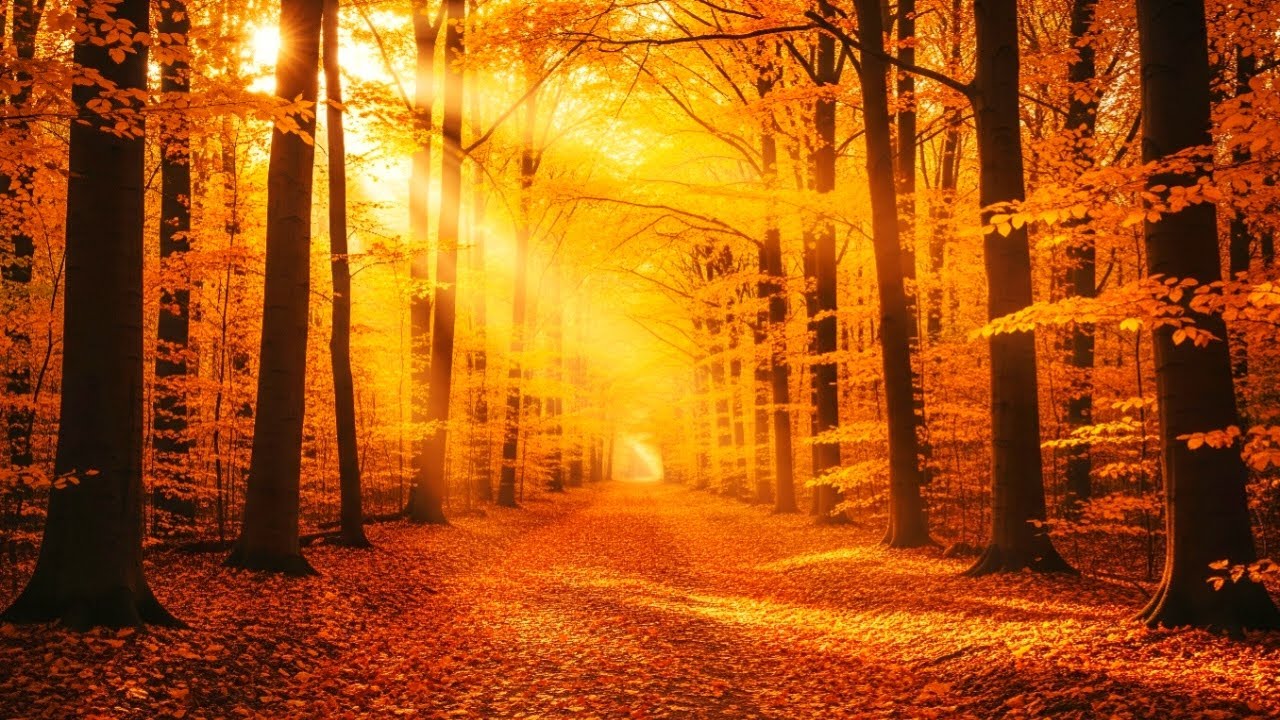 Soothing Autumn Scenery 🍁 Relaxing Music for Nervous System Healing & Deep Peace