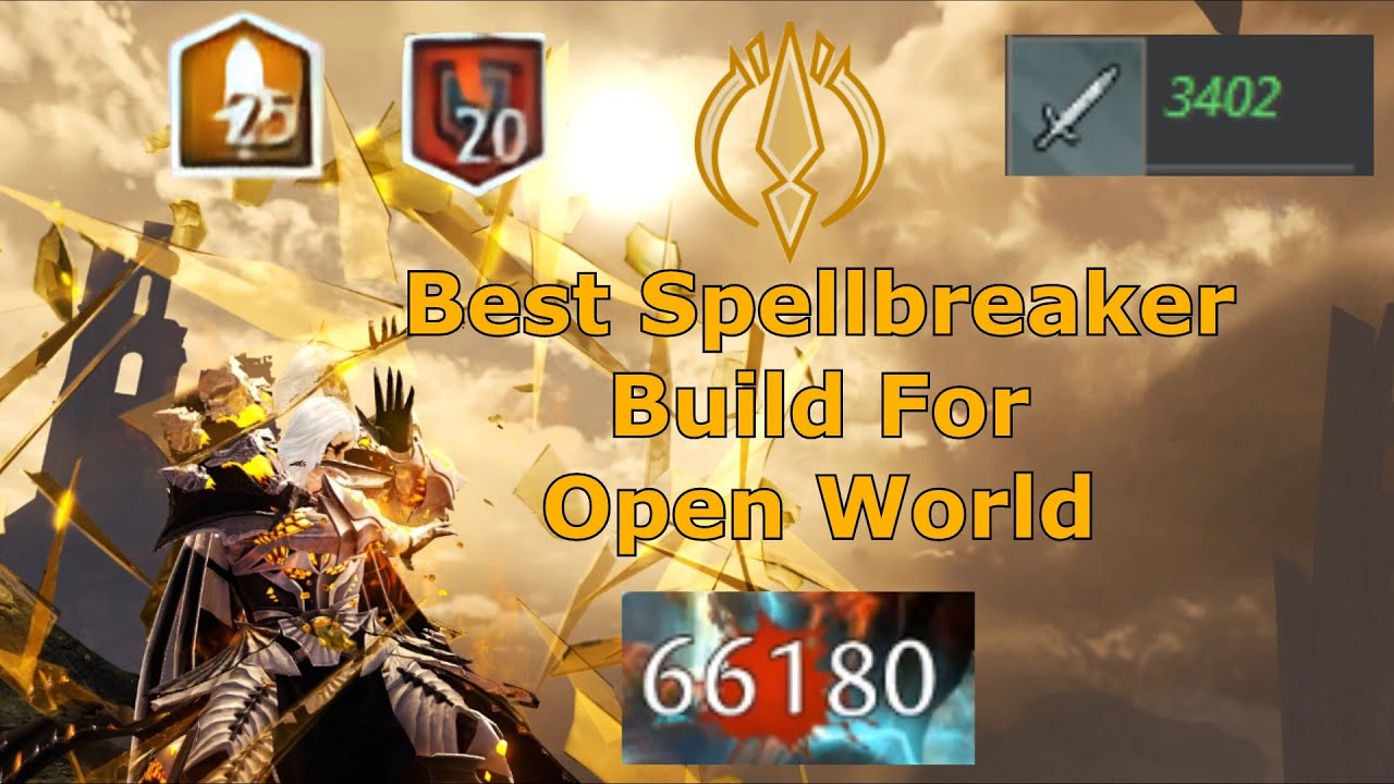 Guild Wars 2 : Best Spellbreaker Build For Open World PVE (UPDATED)