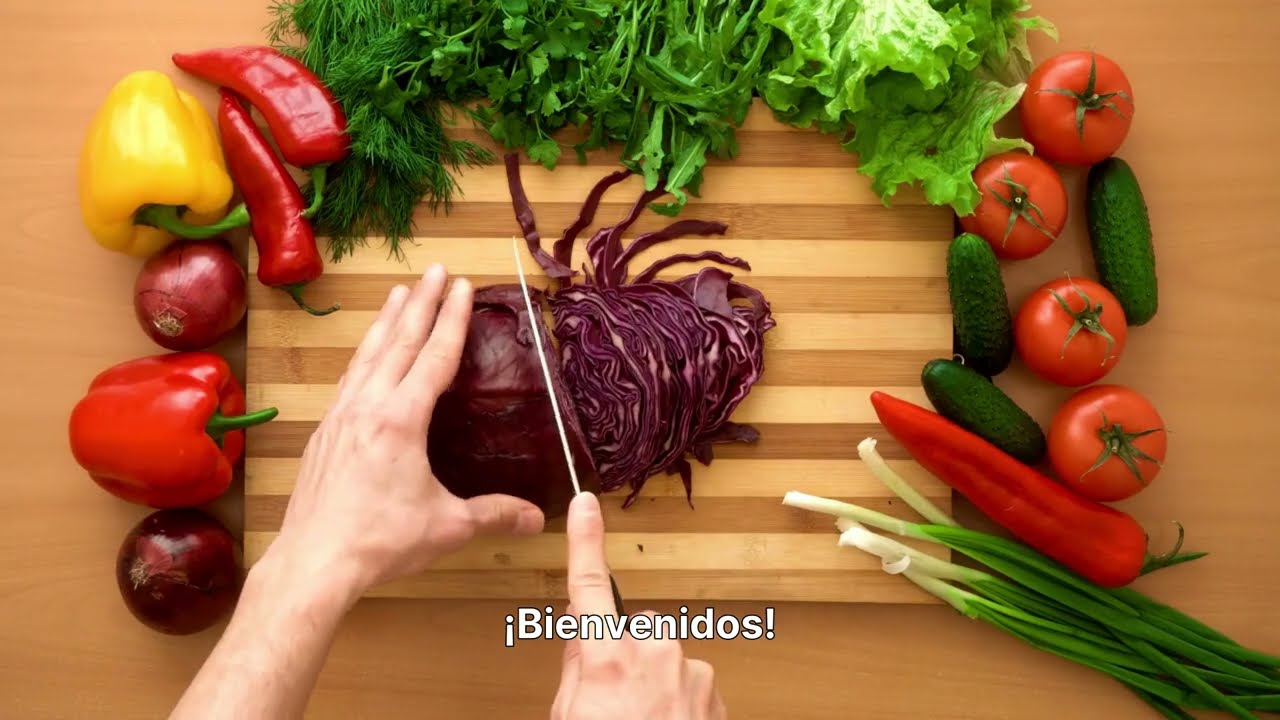 Maestría en la Cocina: Cortes Esenciales de Vegetales