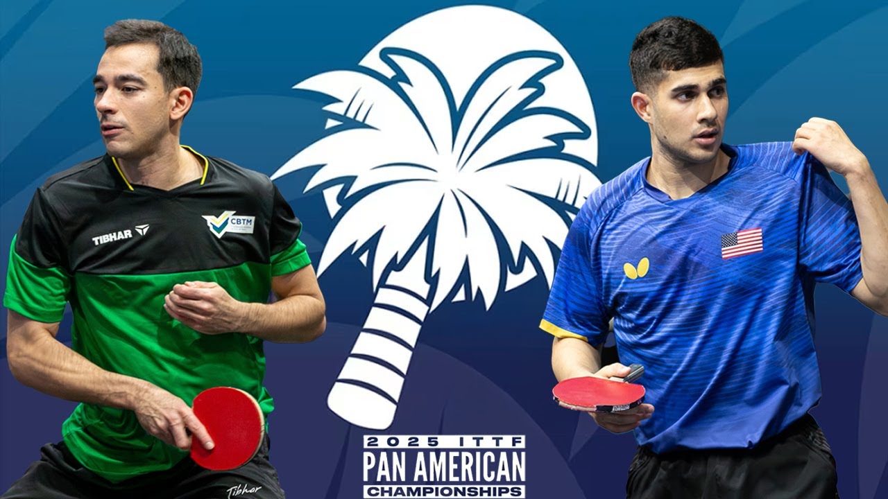 Уго Кальдерано vs Канак Джа | Финал - Чемпионат Панамерики ITTF 2025 г.
