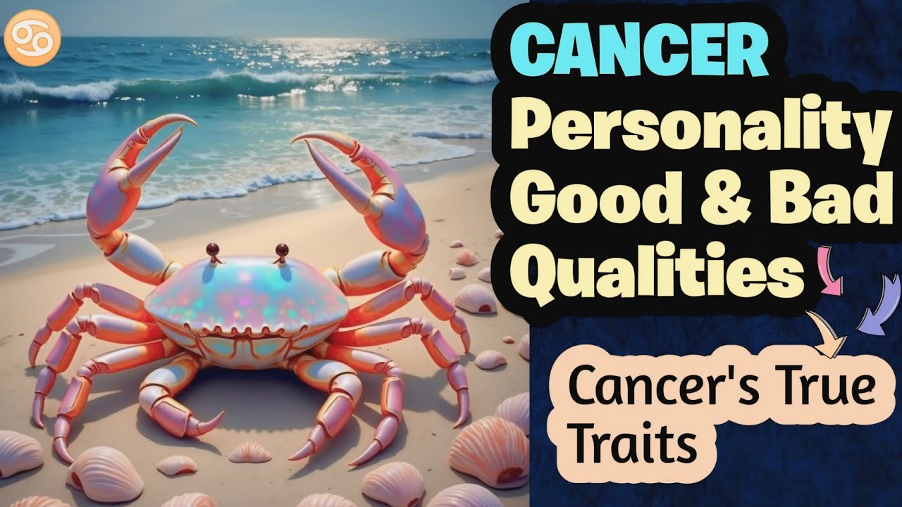Cancer♋ Personality Good & Bad Traits || Cancer♋ Zodiac Sign Achi r Buri Khasusiyaat || Buraj Sartan