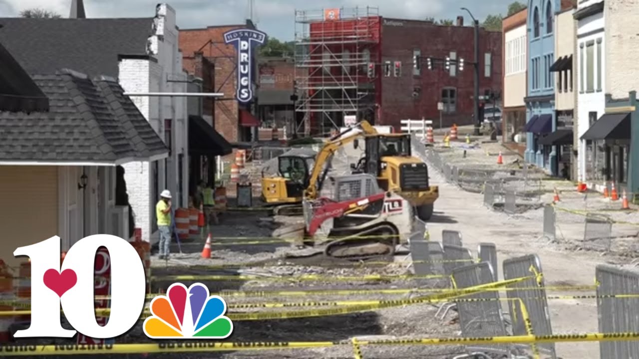 Clinton residents frustrated by extended work downtown