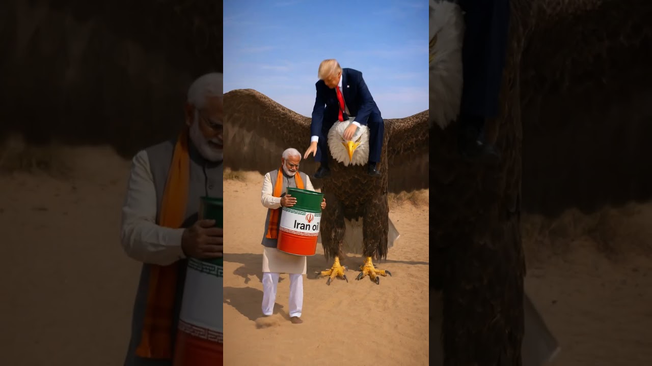 Modi vs Trump: Oil Deal Gone Wrong 😳 Putin to the Rescue! 🚀 #usavsiran