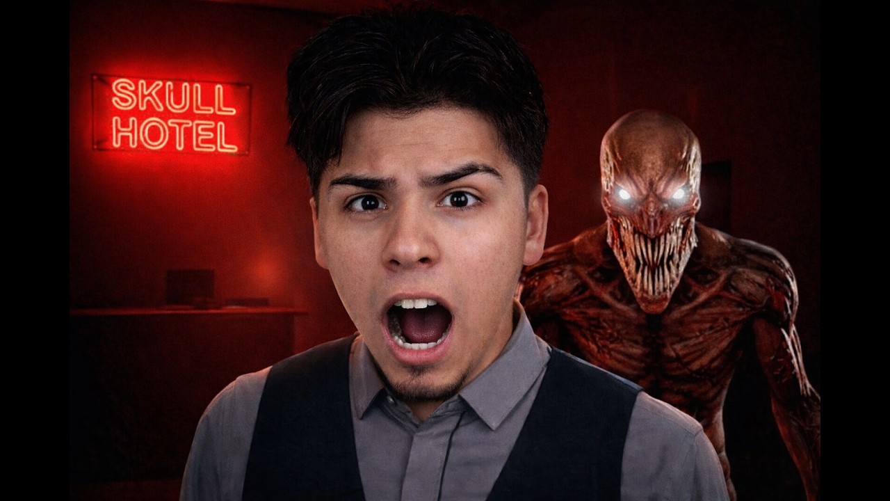 ENTREI NO SKULL HOTEL… E NÃO DEVIA TER ENTRADO 😱 | TERROR PURO