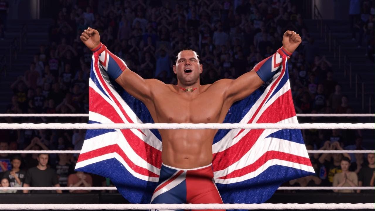WWE 2K25 British Bulldog vs Jean-Paul Levesque