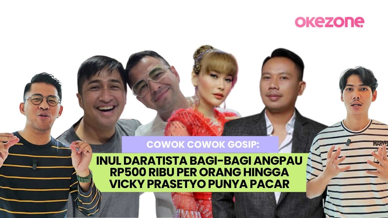 Inul Daratista Bagi-Bagi Angpau Rp500 Ribu per Orang hingga Vicky Prasetyo Punya Pacar Baru