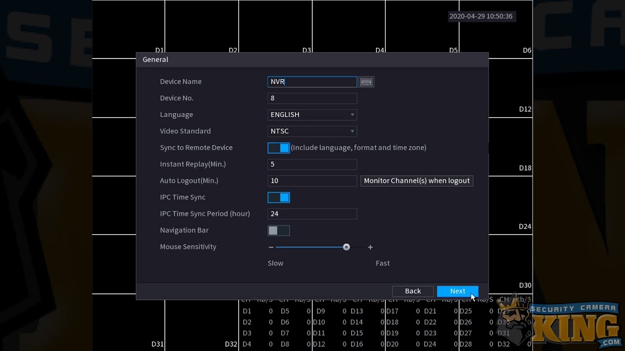 Setting Up an Elite Security Recorder Part 1: The Setup Wizard