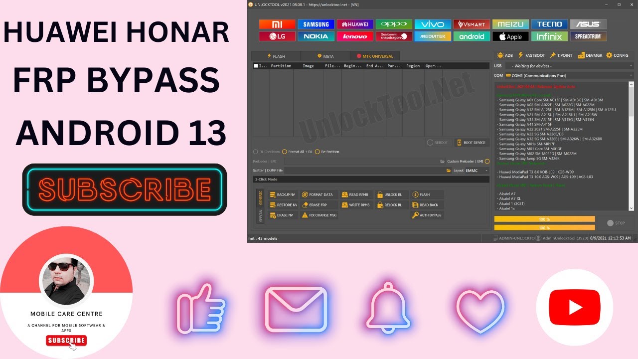 Unlock Huawei Honer FRP for Free: One-Click Solution
