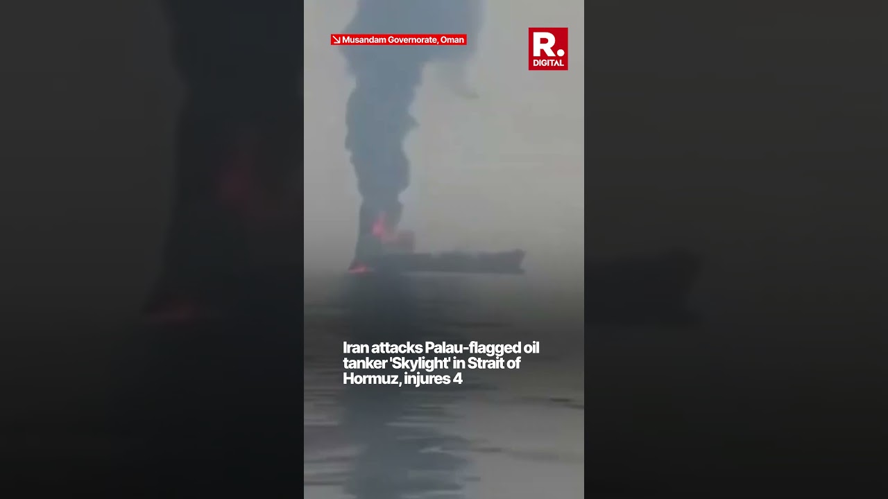 Iran Attacks Palau Flagged Oil Tanker Skylight in Strait of Hormuz