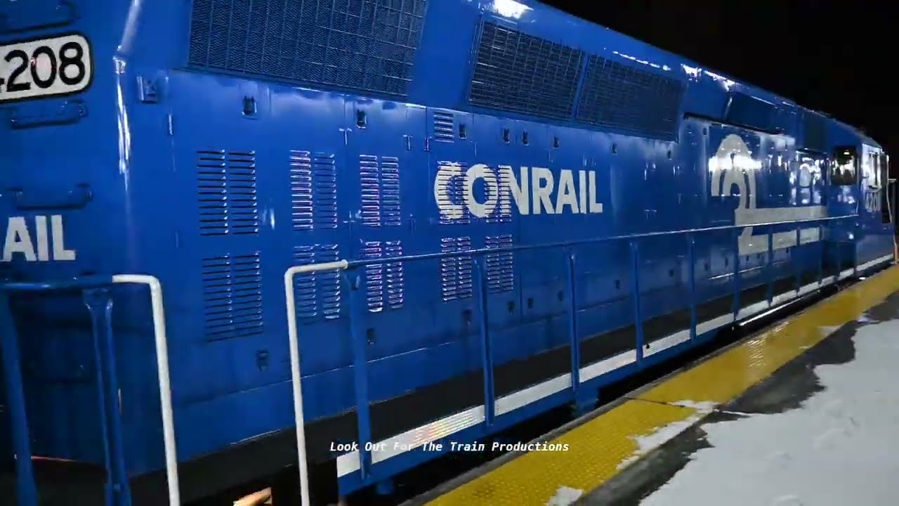 NJ Transit Conrail Heritage # 4208 First Revenue Run 12.26.24