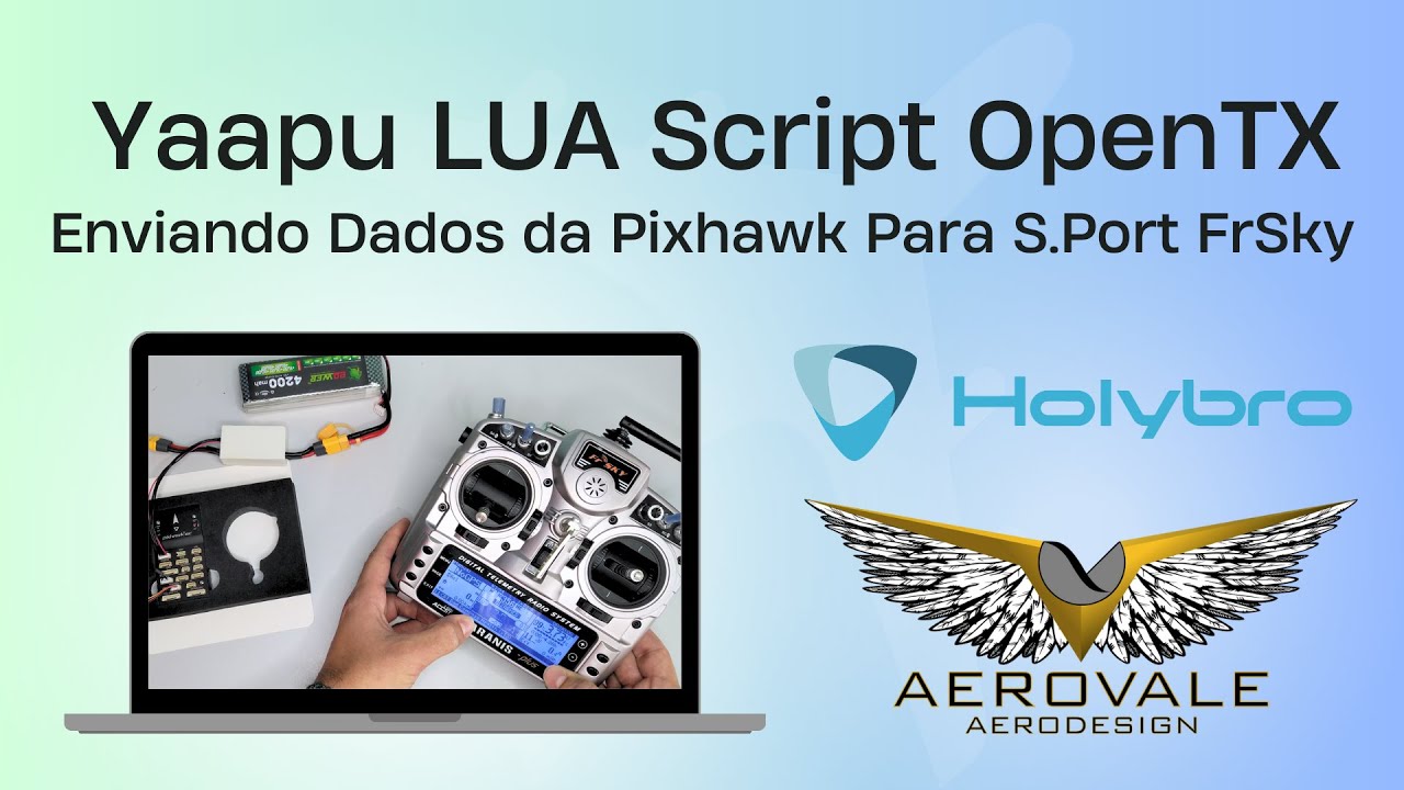 Telemetria da Pixhawk nos Rádios OpenTX Usando o Script Yaapu LUA