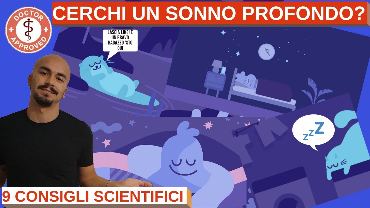 9 consigli per un SONNO PROFONDO | IGIENE DEL SONNO: scientificamente provata per dormire bene