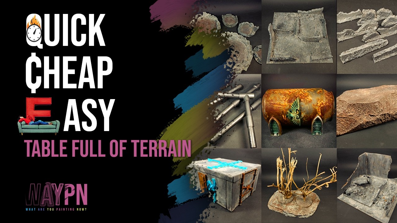 Terrain Cheap Quick and Easy!