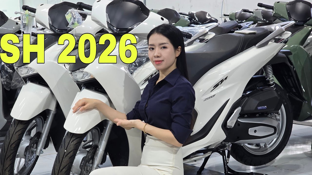 SH 2026 Giá Xe SH125i SH160i hôm nay Về Đủ Màu Hấp dẫn | Mỹ motor 