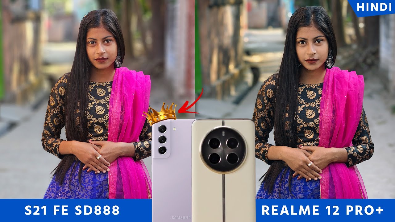 Realme 12 Pro Plus vs Samsung S21 Fe Camera Test - After Update 👑