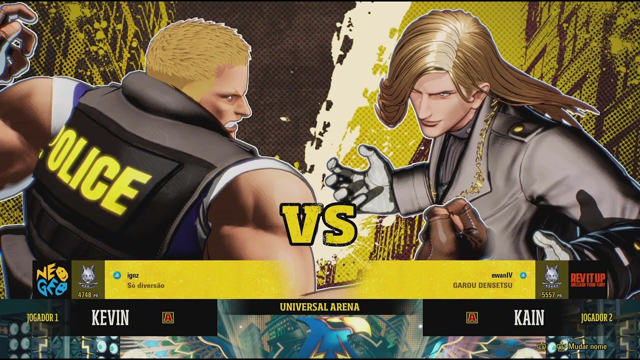 FATAL FURY: City of the Wolves - Kevin Capivara VS Kain