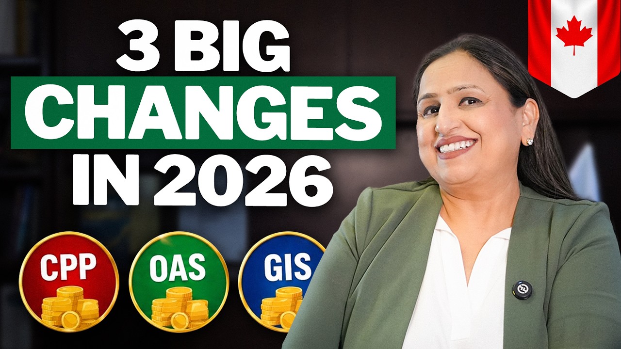 ⚠️ВНИМАНИЕ! Правила канадской пенсии изменятся в 2026 году (CPP, OAS, GIS)