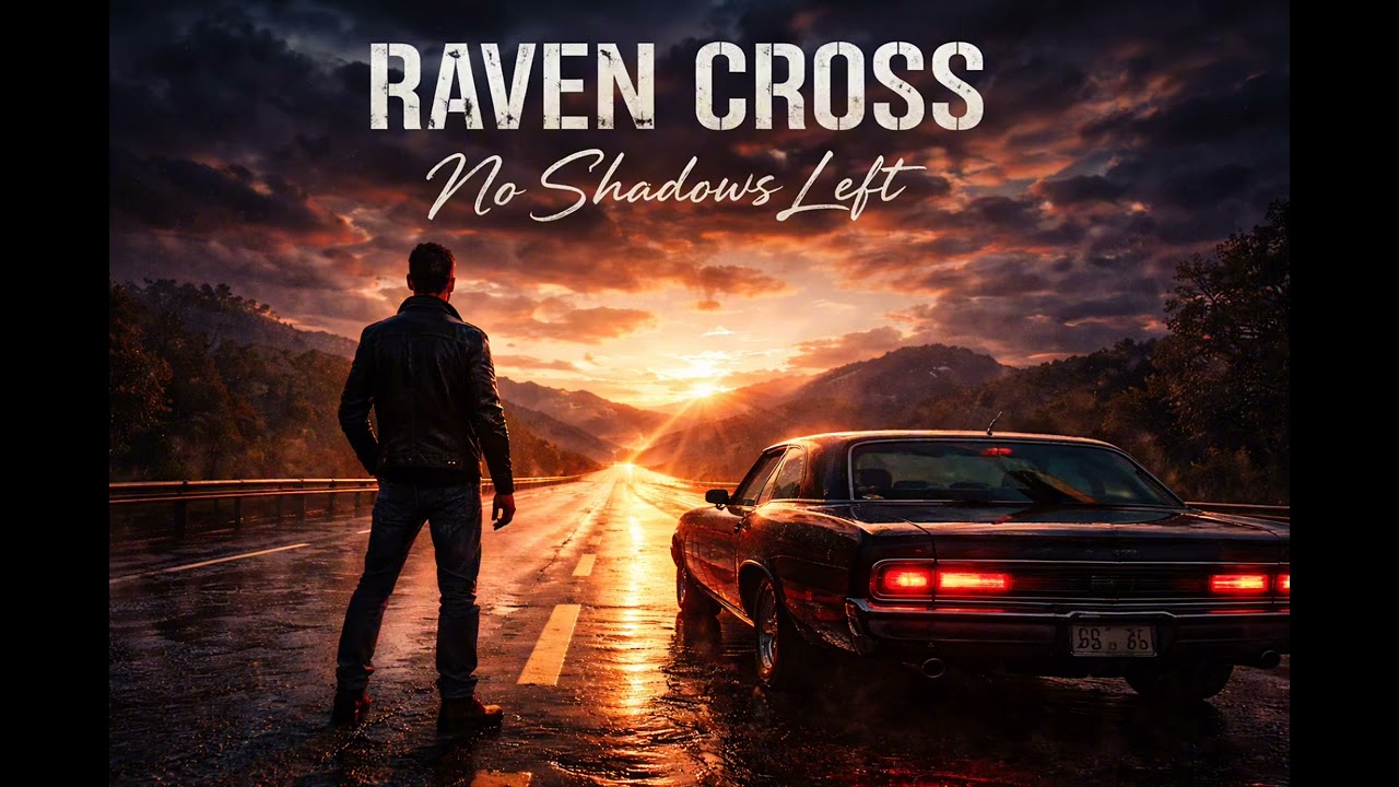 Raven Cross – No Shadows Left | Dark Blues Rock Anthem