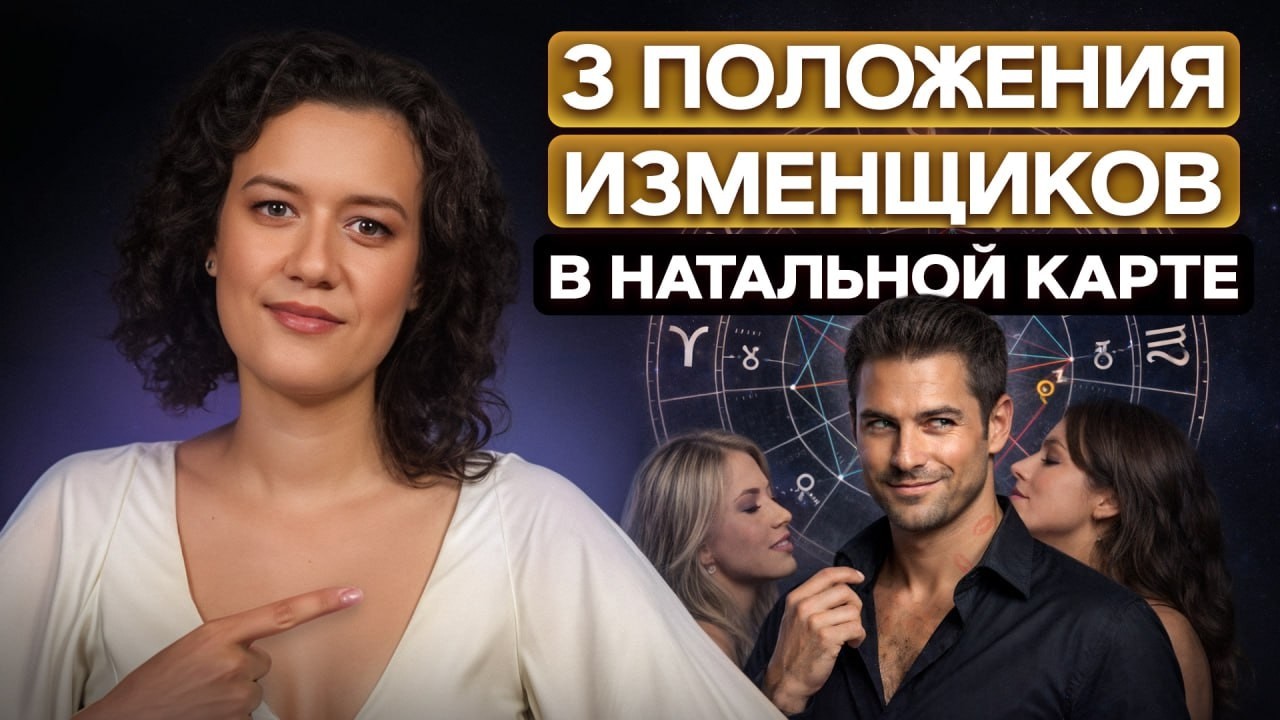 Как увидеть ИЗМЕНУ в натальной карте / Планеты подскажут, КОГДА изменит твой мужчина