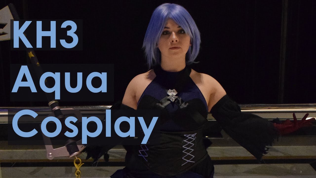 Kingdom Hearts 3 Aqua Cosplay Tutorial