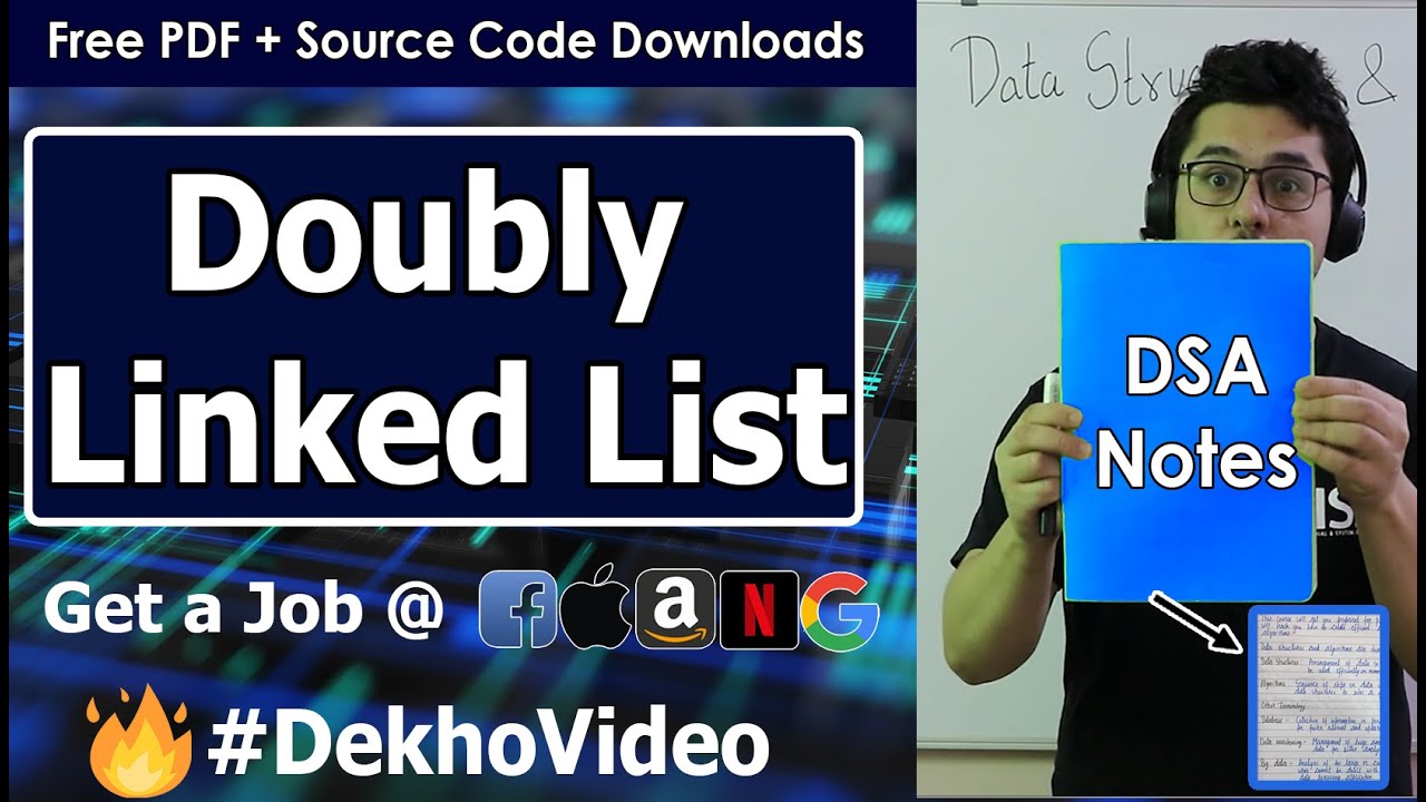 Doubly Linked Lists Explained With Code in C Language