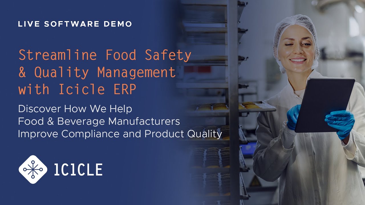 Streamline Food Safety & Quality with Icicle