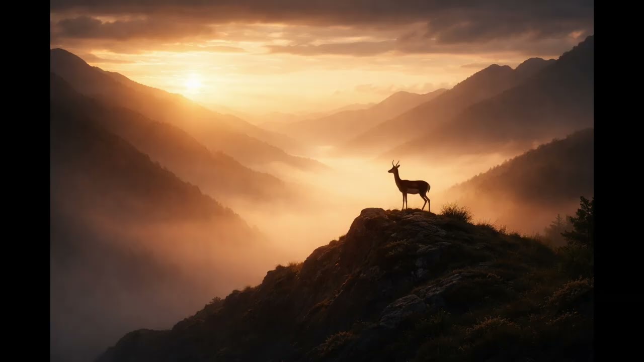 The Gazelle on the Mountains