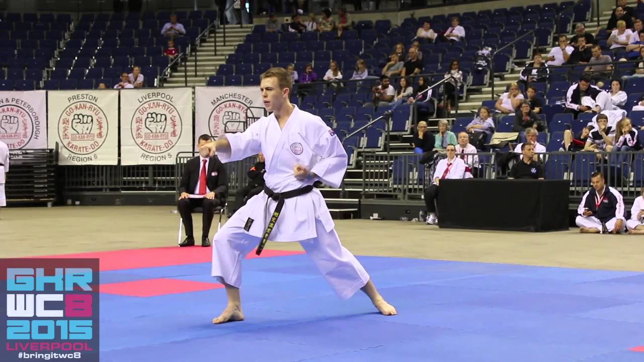 GKR Karate World Cup 2015: Male Open Kata Runner Up, Zach Forster