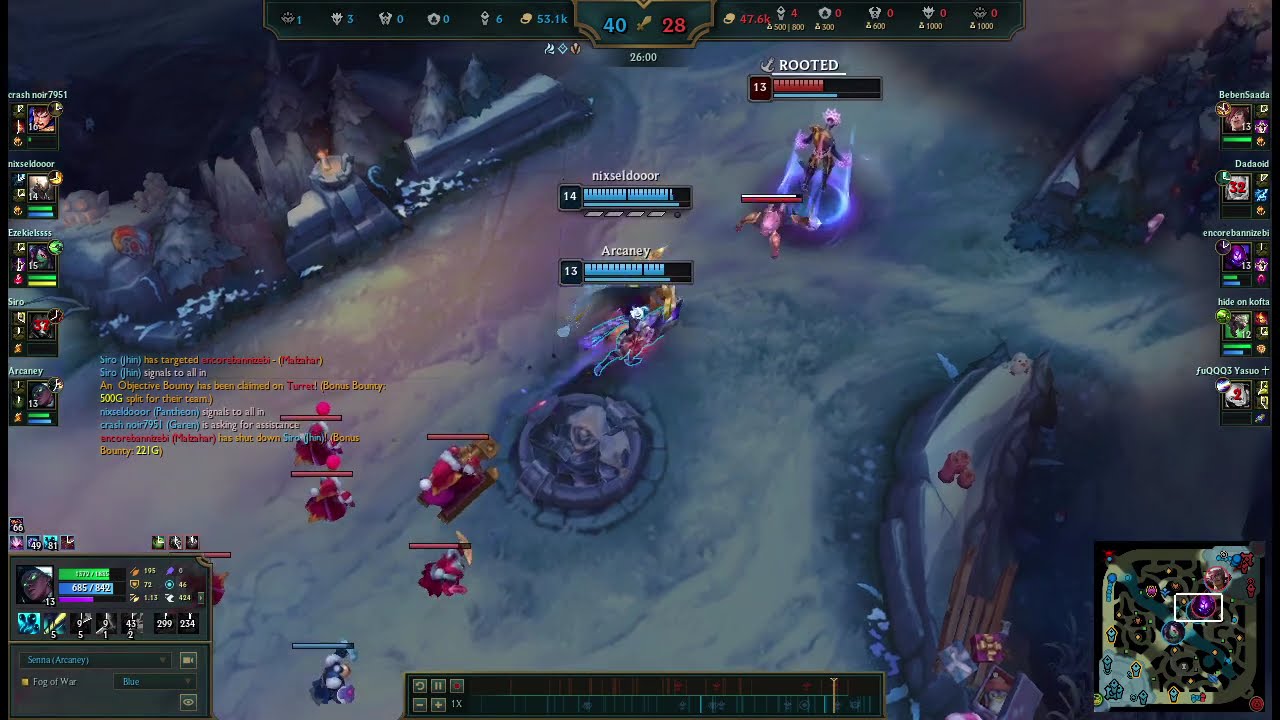 Senna Catch with W-F