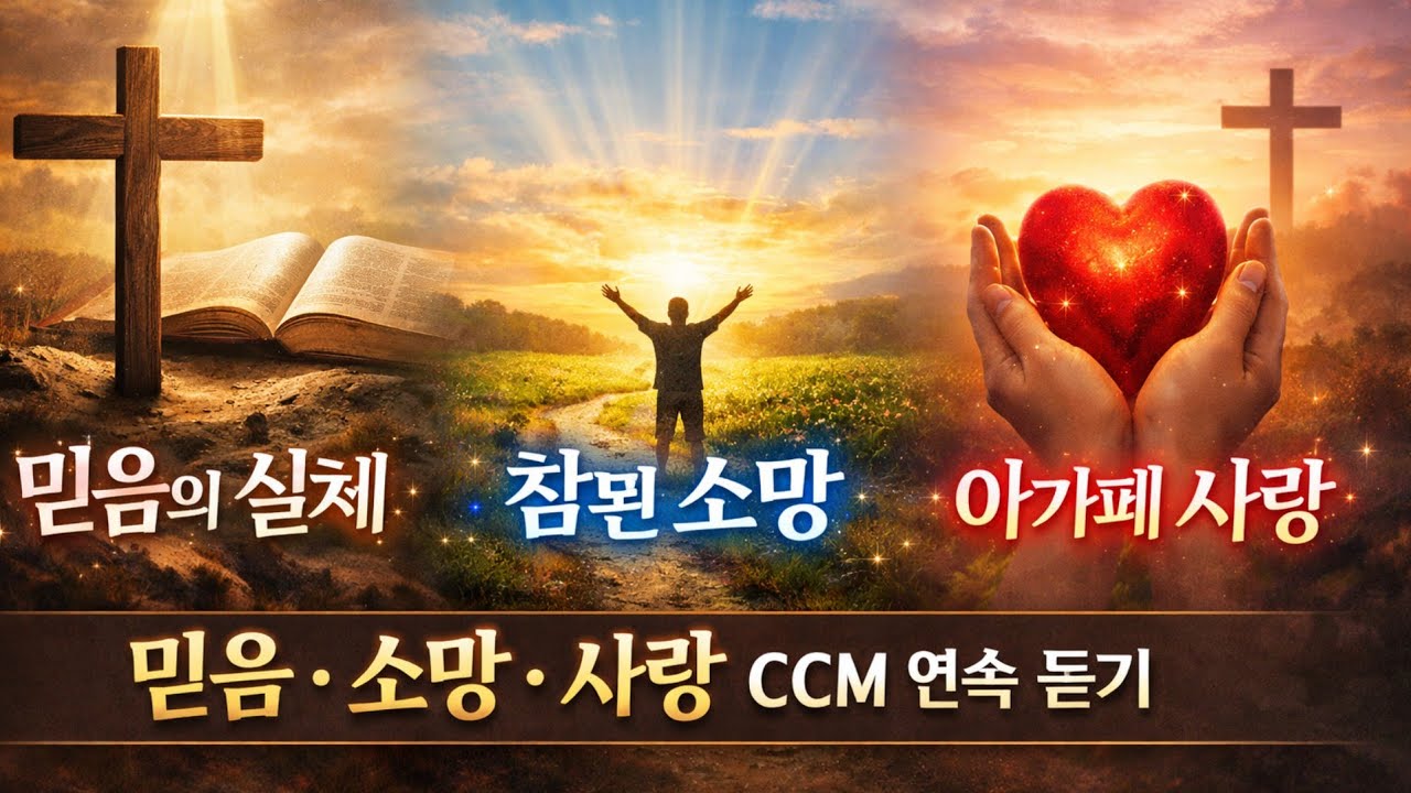 [CCM천국] 믿음,소망,사랑CCM |믿음의실체 |참된소망|아가페사랑|#CCM#믿음의실체#참된소망#아가페사랑#믿음소망사랑#찬양모음#은혜찬양#기도음악#묵상찬양#예배찬양#기독교음악