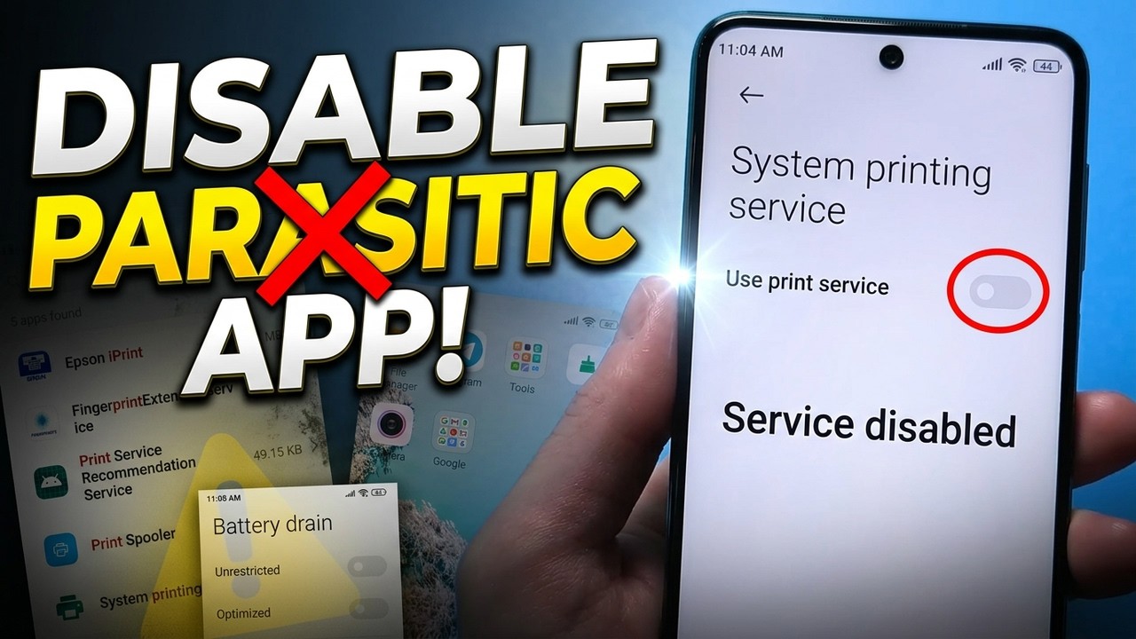 Disable this PARASITIC app on every phone !❌