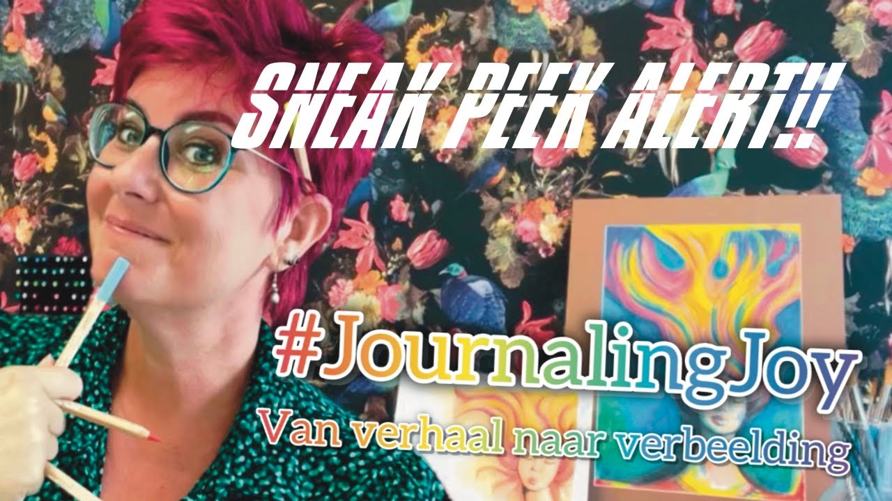 Creatief leren tekenen & Art Journaling | Cursus Journaling Joy - Sara Lindenhols