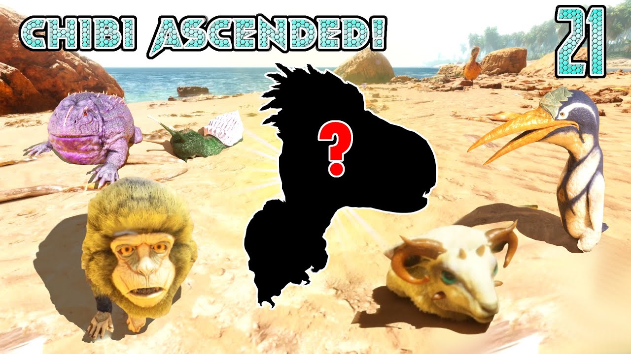 JE DÉCOUVRE LES CHIBIS DE ASCENDED MAGNIFIQUES ! [ARK ASCENDED EP-21]