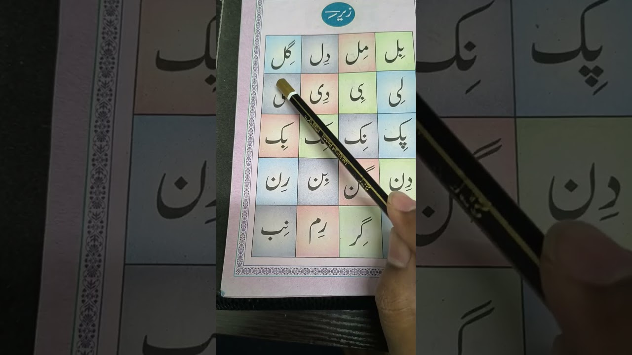 Class 4 - Aao Urdu Sikhein - Zer
